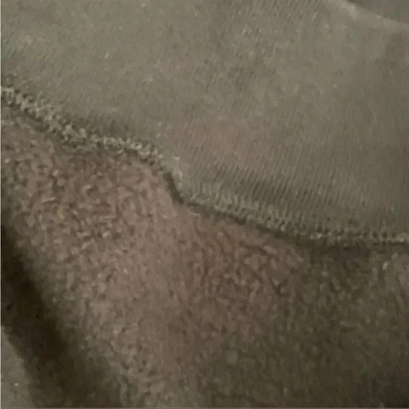 Holister Black oversized zip up pullover unisex sweatshirt SZ M - Picture 9 of 11